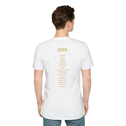 Australia, Awaken Your Aussie Spirit! The Ultimate Football Fan T-shirt! World Cup 2026. Here We Come!