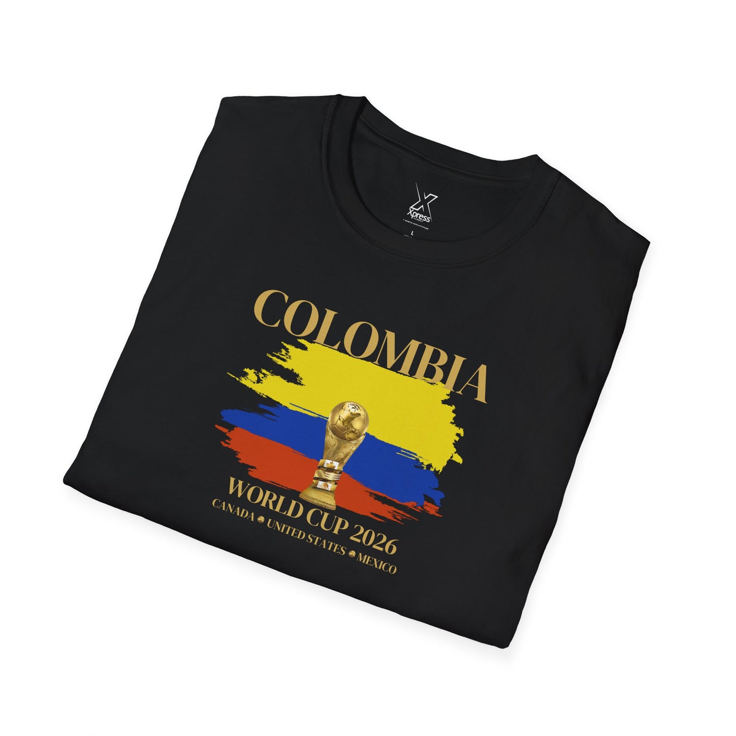 Show Off Your Colombian Pride! The Ultimate Football Fan T-shirt! World Cup 2026 Here We Come!