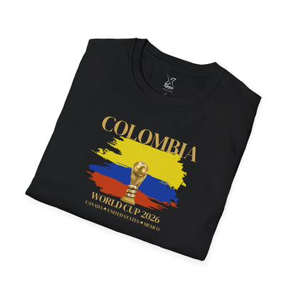 Show Off Your Colombian Pride! The Ultimate Football Fan T-shirt! World Cup 2026 Here We Come!