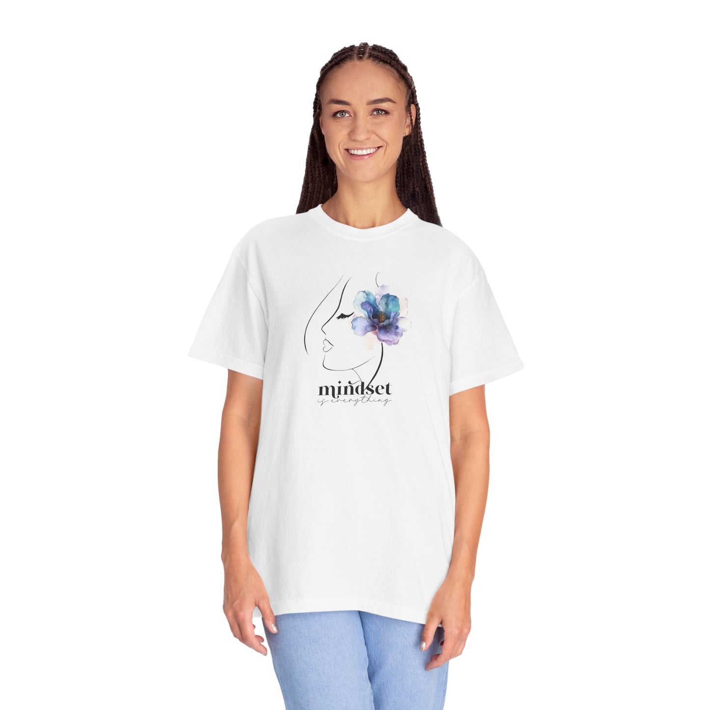 Mindset Is Everything Unisex Tee – Feed Your Mind. Fuel Your Growth. | Inspirational Fashion, Motivational Gift, Positive Energy ShirtI Christmas gift