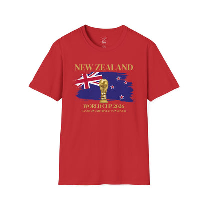 New Zealand What Are You Waiting For?  Show Your Spirit! The Ultimate Football Fan T-shirt!  World Cup 2026 Here We Come!