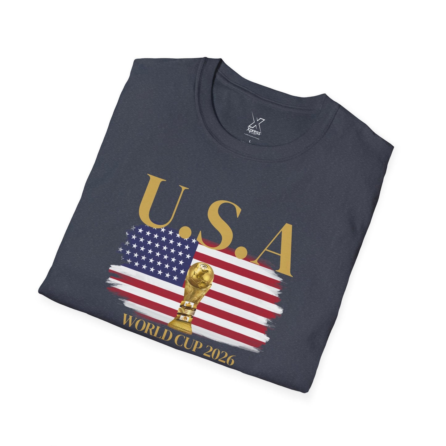 USA World Cup 2026 Fan Tee!. Show Your U.S.A Team Spirit in Style! Soccer Fan T-Shirt, Soft style Tee, Sports Apparel, Gift for Sports Lovers.