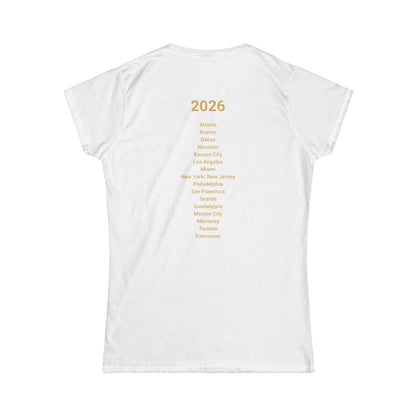 Fierce, Stylish, and Proud! Australia Women’s World Cup Tee. Let's Go Australia!!!
