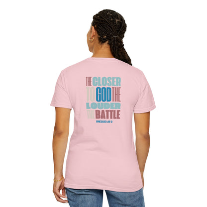 Spiritual Battle T-Shirt | Unisex Inspirational Tee | Faith-Based Comfort Wear