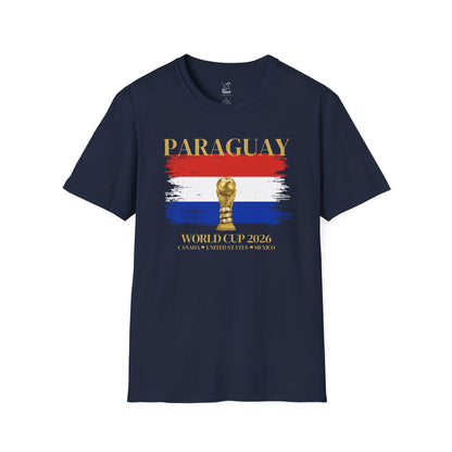 Paraguay Unleash Your Albirroja Pride! The Ultimate Football Fan T-shirt! World Cup 2026 Here We Come!