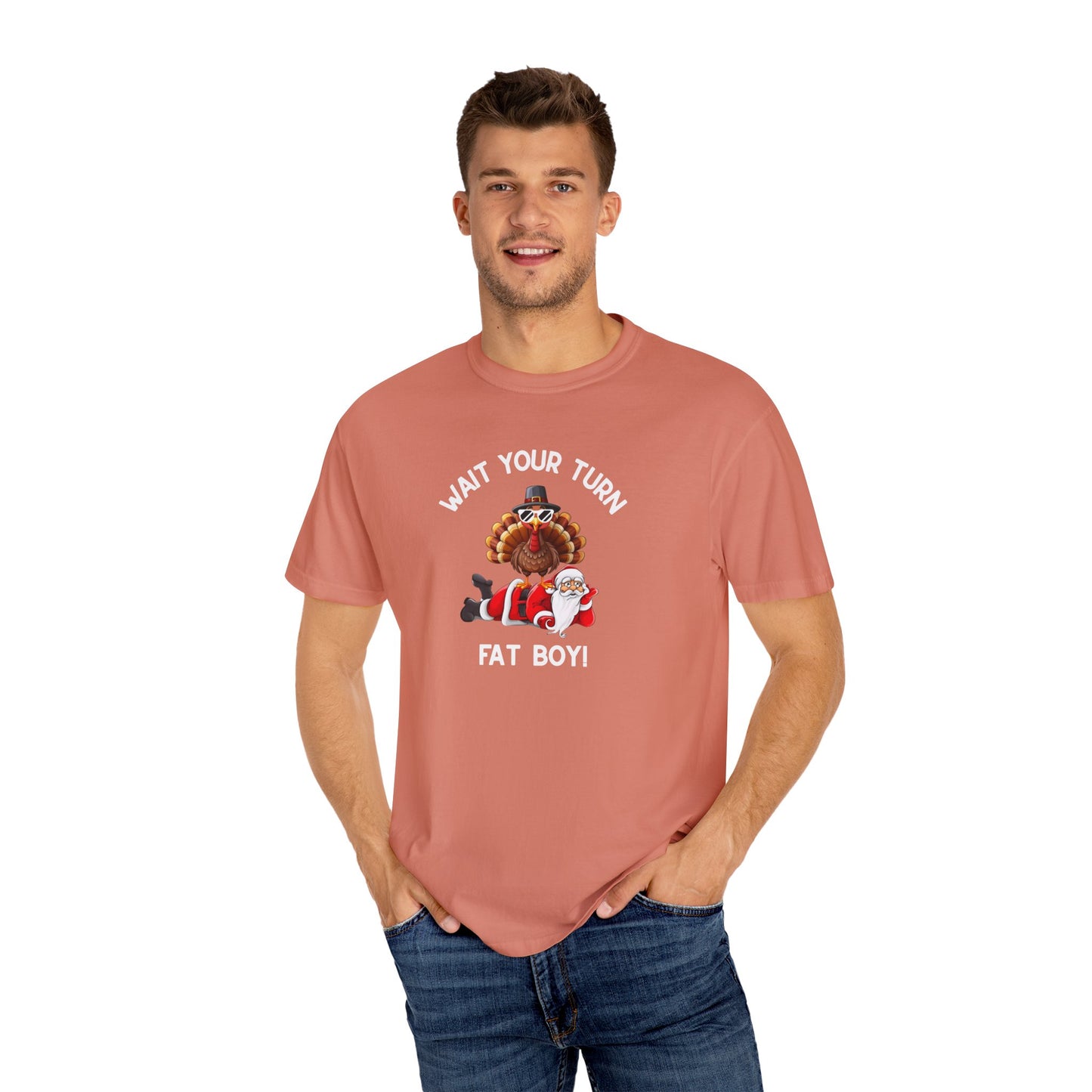 Funny Holiday T-Shirt | Thanksgiving Tee I Merry Christmas Tee | Humorous Unisex Graphic Top | Family Reunion Apparel
