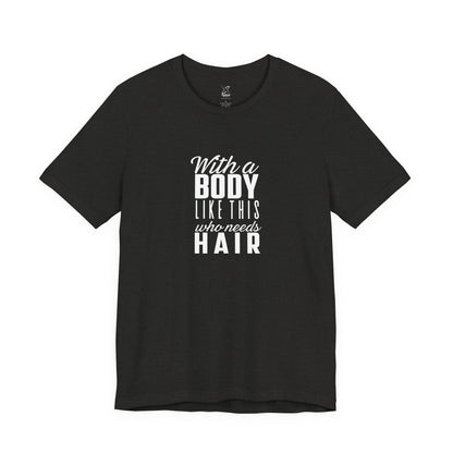 Funny T-Shirt for the Bald (and the Bold) | Gift for Balding Men | Birthday Humor Tee | Unisex Graphic Shirt I Christmas gift