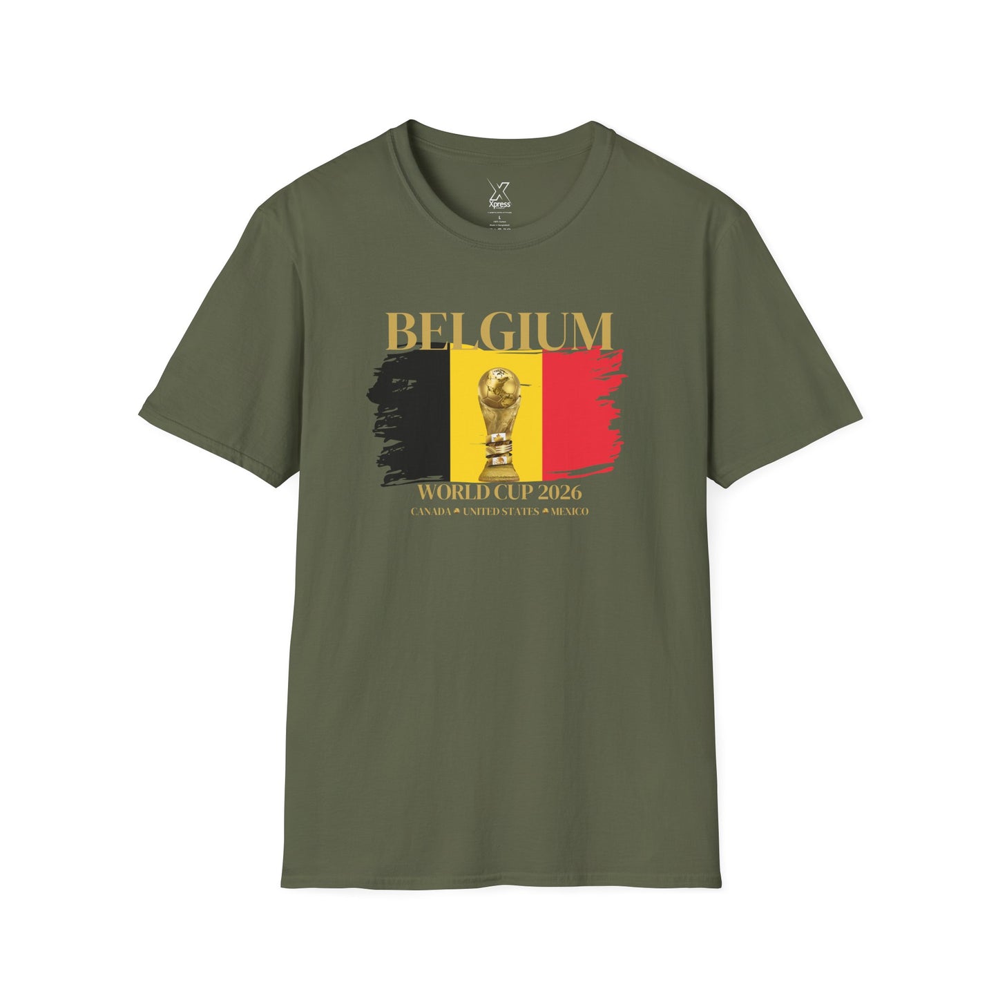 Belgians, Cheer Loud, Cheer Proud – Go Red Devils!  The Ultimate Football Fan T-shirt! World Cup 2026.  Here We Come!