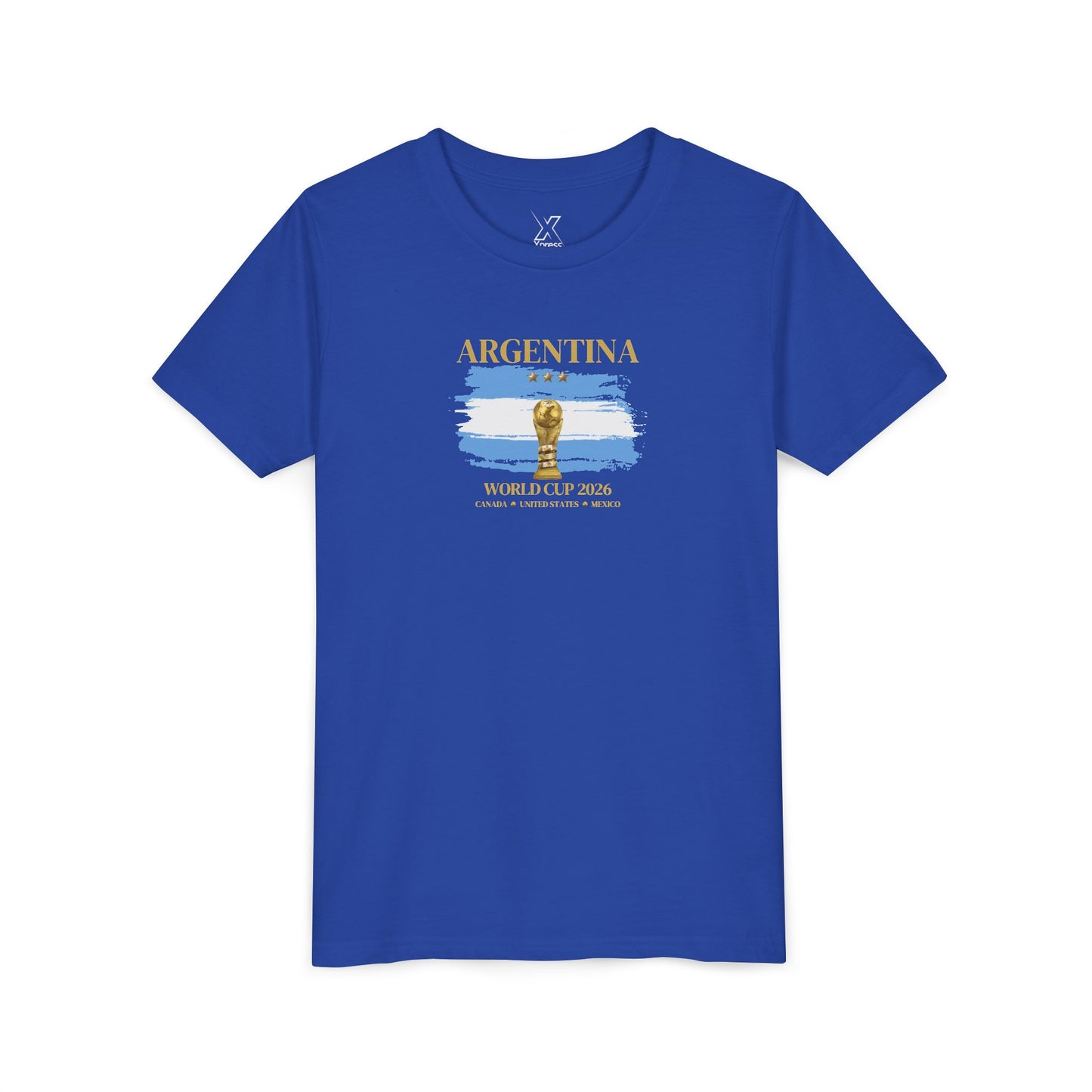 Vamos, Argentina! Let's Go! Your Kids Are Going To Love This Youth World Cup Tee! Great Gift For Birthdays, Sports Events, And, Of Course, The World Cup Festivities!