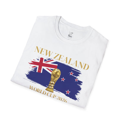 New Zealand What Are You Waiting For?  Show Your Spirit! The Ultimate Football Fan T-shirt!  World Cup 2026 Here We Come!