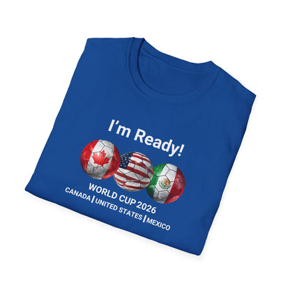 Canada, United States, and Mexico! This World Cup 2026 Is Louder Than Ever! Let's Make History With This Unisex Softstyle T-Shirt!