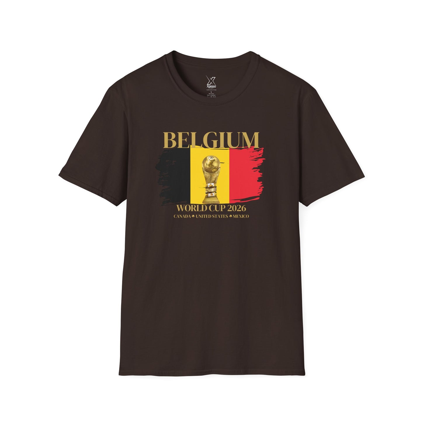 Belgians, Cheer Loud, Cheer Proud – Go Red Devils!  The Ultimate Football Fan T-shirt! World Cup 2026.  Here We Come!