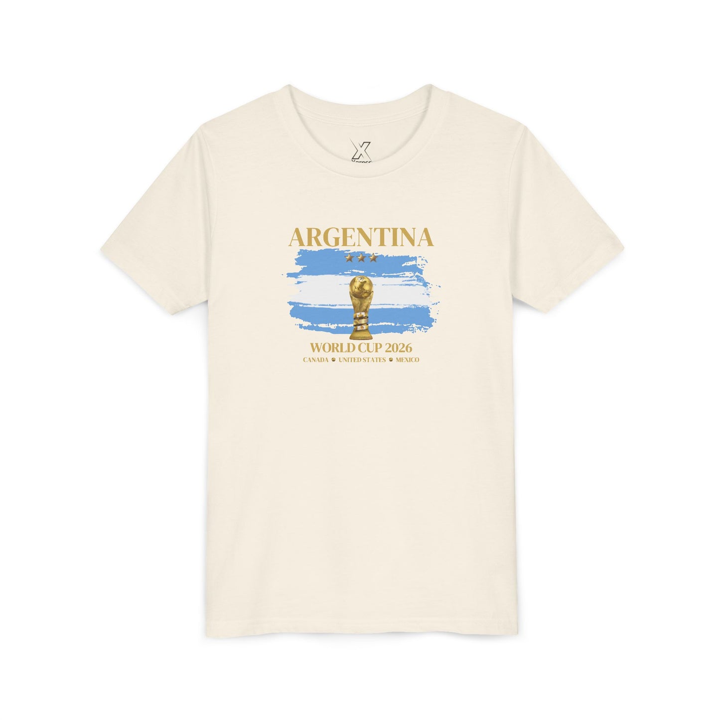 Vamos, Argentina! Let's Go! Your Kids Are Going To Love This Youth World Cup Tee! Great Gift For Birthdays, Sports Events, And, Of Course, The World Cup Festivities!