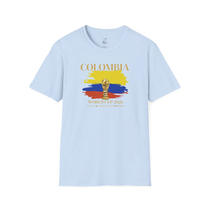 Show Off Your Colombian Pride! The Ultimate Football Fan T-shirt! World Cup 2026 Here We Come!