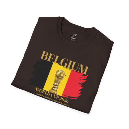 Belgians, Cheer Loud, Cheer Proud – Go Red Devils!  The Ultimate Football Fan T-shirt! World Cup 2026.  Here We Come!