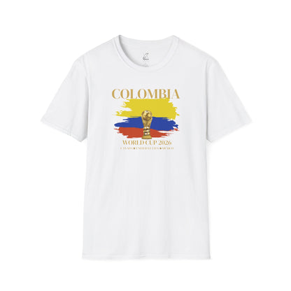 Show Off Your Colombian Pride! The Ultimate Football Fan T-shirt! World Cup 2026 Here We Come!