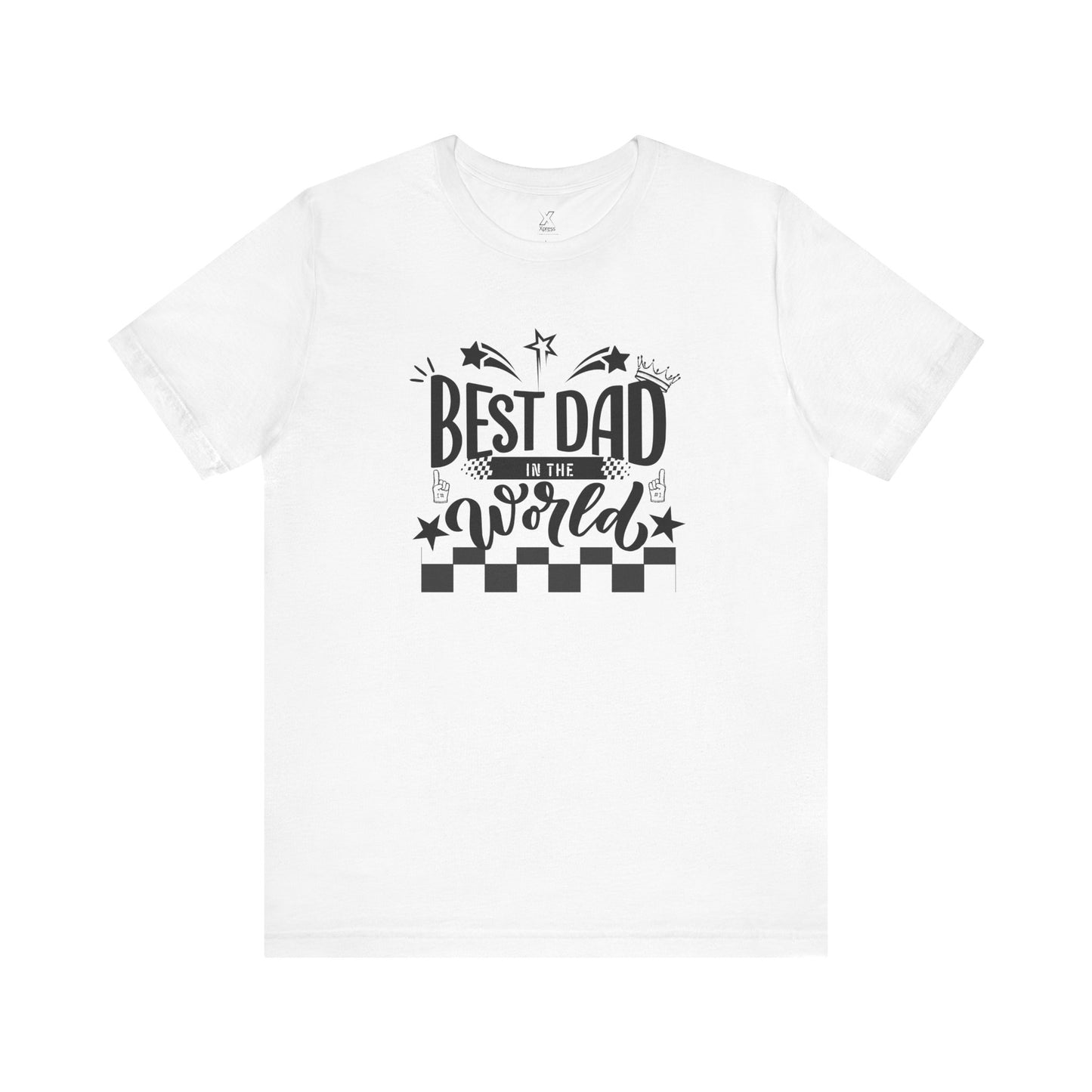 Best Dad Ever Unisex Tee – “Because Legends Deserve Comfort.” | Perfect Father’s Day or Christmas Gift | Funny Dad Shirt | Casual Family Tee