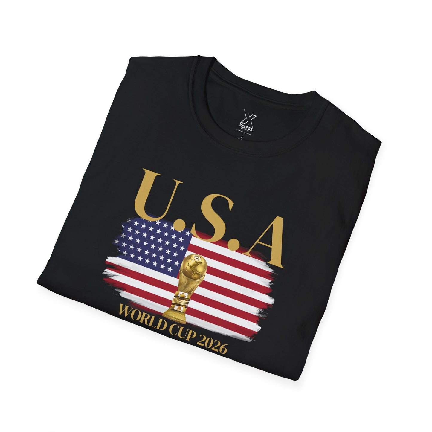USA World Cup 2026 Fan Tee!. Show Your U.S.A Team Spirit in Style! Soccer Fan T-Shirt, Soft style Tee, Sports Apparel, Gift for Sports Lovers.