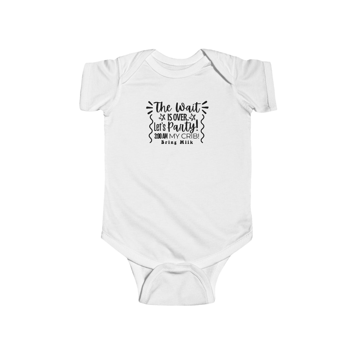 Let's Party Infant Bodysuit, Baby Shower Gift, Newborn Outfit, Cute Baby Clothes, First Birthday, Celebration Apparel