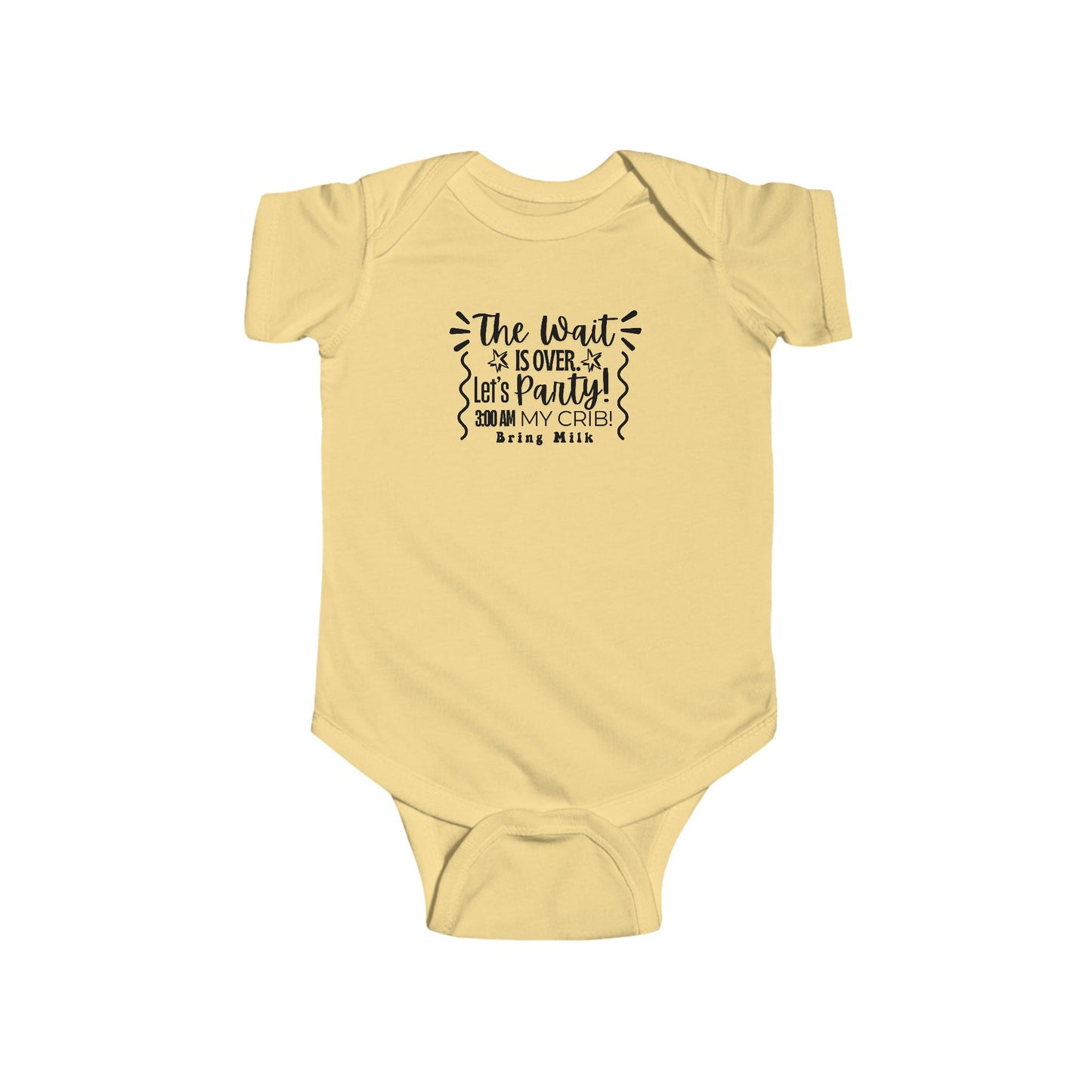 Let's Party Infant Bodysuit, Baby Shower Gift, Newborn Outfit, Cute Baby Clothes, First Birthday, Celebration Apparel
