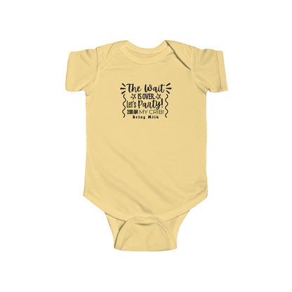 Let's Party Infant Bodysuit, Baby Shower Gift, Newborn Outfit, Cute Baby Clothes, First Birthday, Celebration Apparel