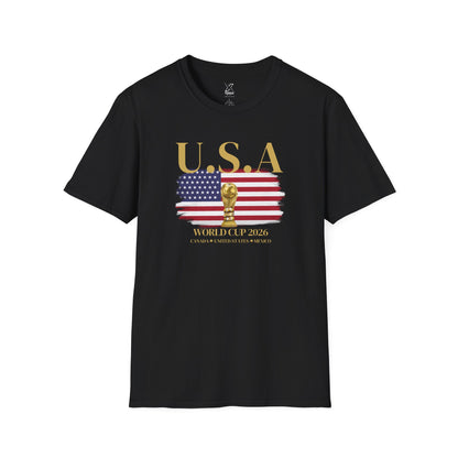 USA World Cup 2026 Fan Tee!. Show Your U.S.A Team Spirit in Style! Soccer Fan T-Shirt, Soft style Tee, Sports Apparel, Gift for Sports Lovers.