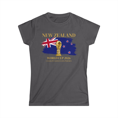New Zealand.  e T-Shirt, Soccer Fan Gift, Sports Apparel Women