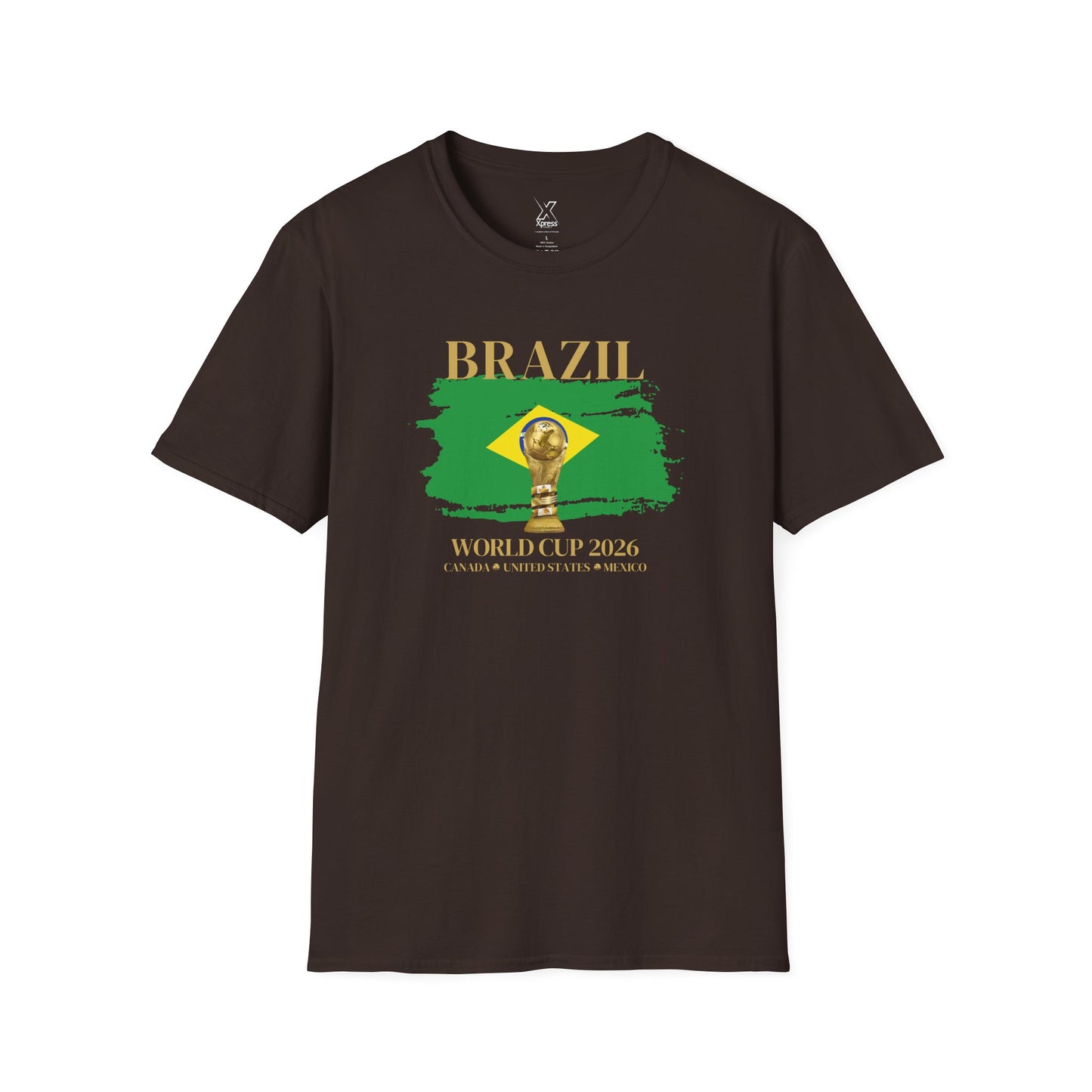 Ignite Your Brazilian Passion with this Brazil World Cup Unisex T-Shirt, Soccer Fan Apparel, Sports Tee, Gift for Football Lovers, 2026 Championship Shirt
