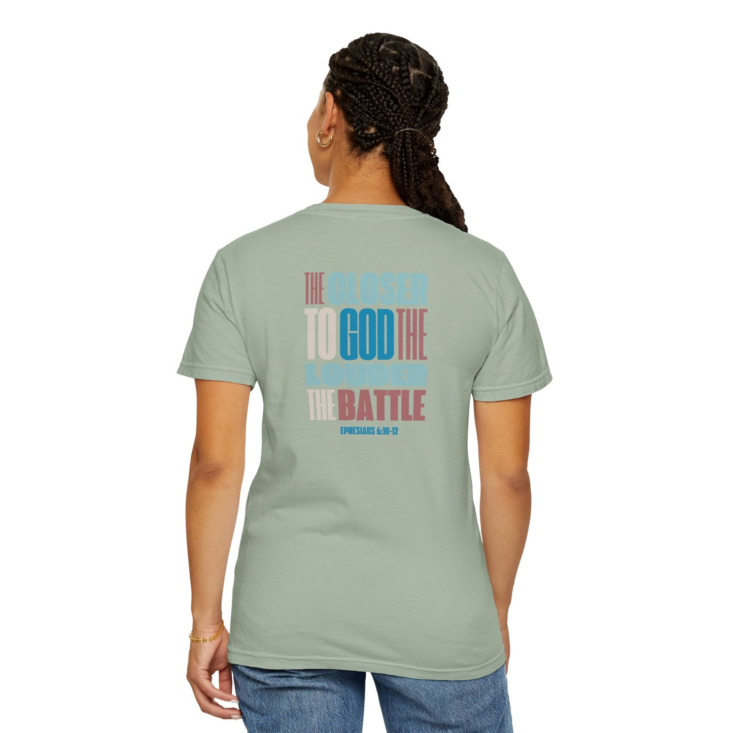 Spiritual Battle T-Shirt | Unisex Inspirational Tee | Faith-Based Comfort Wear