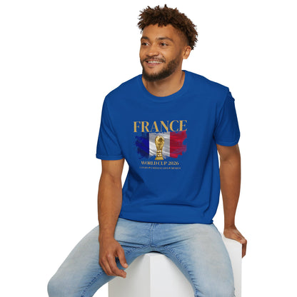 Allez la France! Show your pride with this Ultimate Football Fan T-shirt!  World Cup 2026 Here We Come!