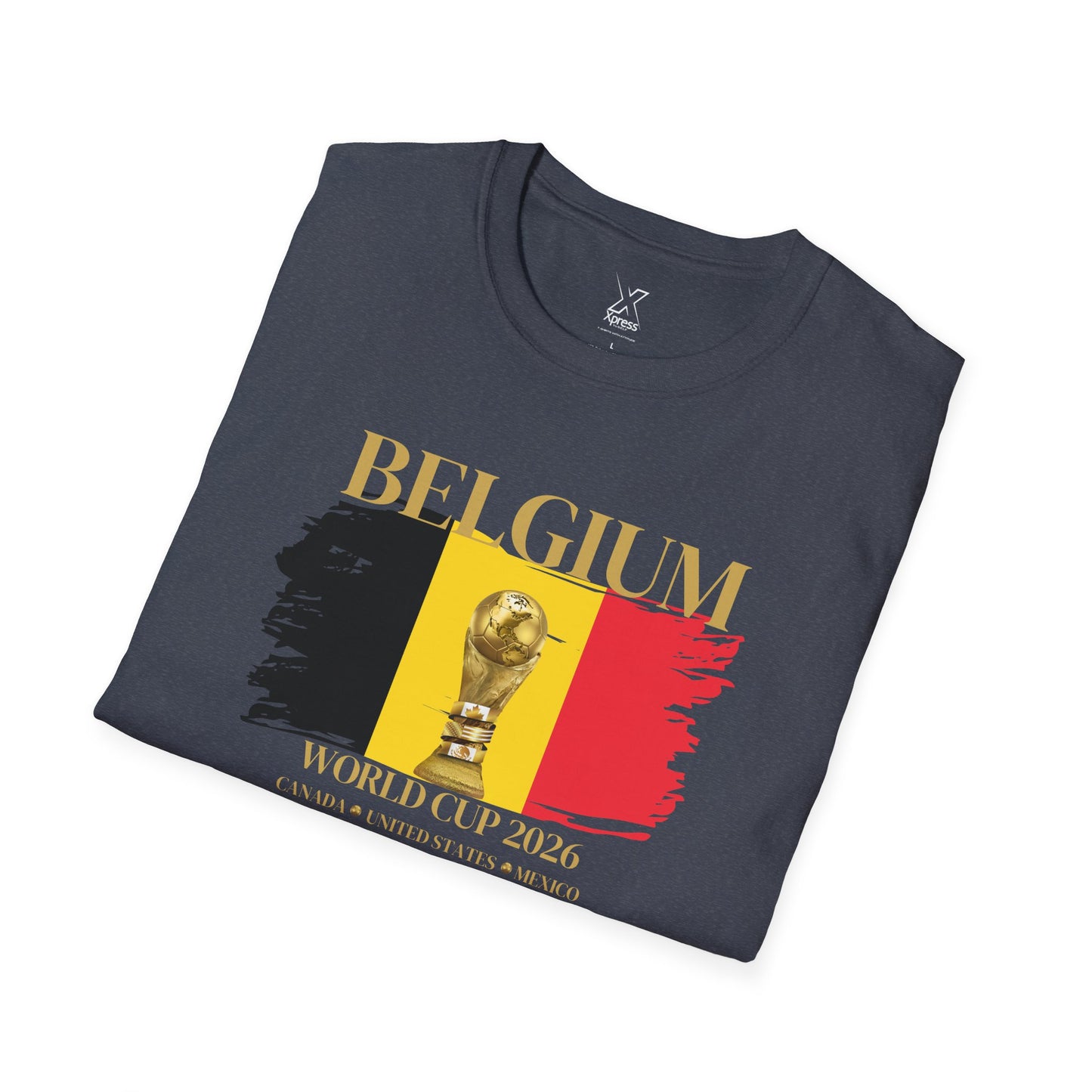 Belgians, Cheer Loud, Cheer Proud – Go Red Devils!  The Ultimate Football Fan T-shirt! World Cup 2026.  Here We Come!