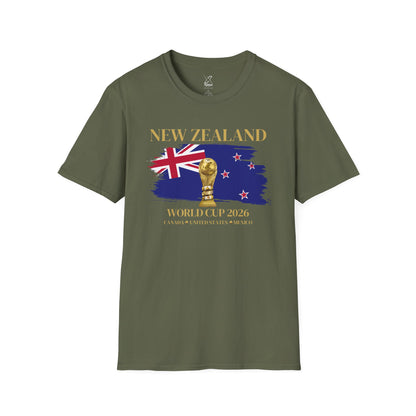 New Zealand What Are You Waiting For?  Show Your Spirit! The Ultimate Football Fan T-shirt!  World Cup 2026 Here We Come!