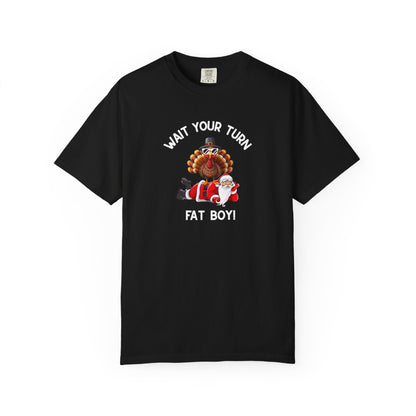 Funny Holiday T-Shirt | Thanksgiving Tee I Merry Christmas Tee | Humorous Unisex Graphic Top | Family Reunion Apparel