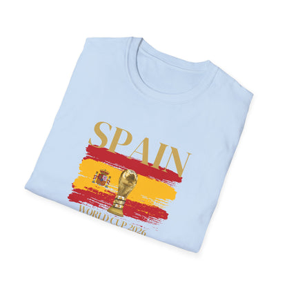 Vamos España! Aupa Espainia! Glory Awaits For You! Cheer Loud And Strong with this Ultimate Spanish Football Fan T-shirt!  World Cup 2026 Here We Come!