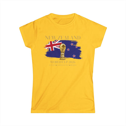 New Zealand.  e T-Shirt, Soccer Fan Gift, Sports Apparel Women