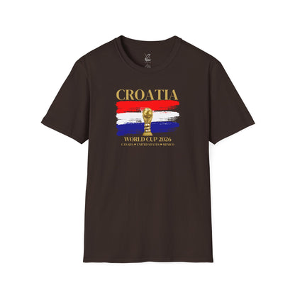 Game On, Croatia! The Ultimate Football Fan T-shirt! World Cup 2026 Here We Come!