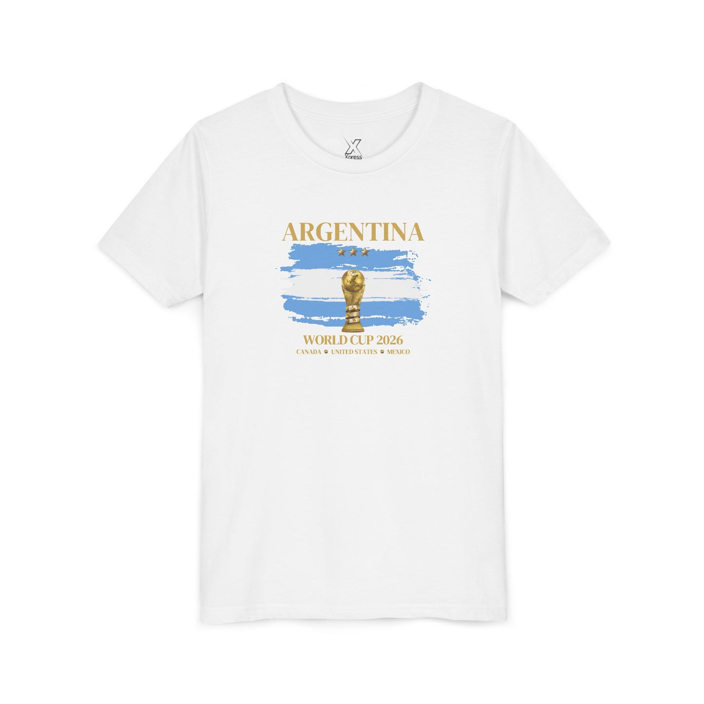 Vamos, Argentina! Let's Go! Your Kids Are Going To Love This Youth World Cup Tee! Great Gift For Birthdays, Sports Events, And, Of Course, The World Cup Festivities!