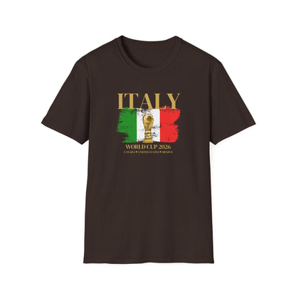 Andiamo Italy! Show Your Italian Pride With This  World Cup Unisex T-Shirt, Soccer Fan Apparel, Sports Tee, Gift for Football Lovers, 2026 Championship Shirt