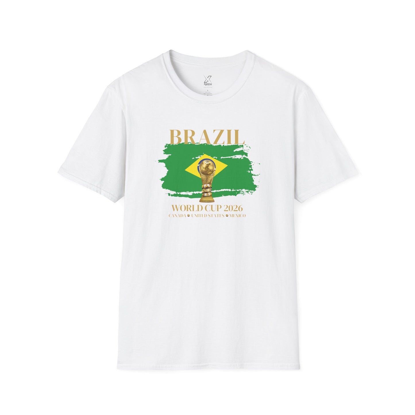 Ignite Your Brazilian Passion with this Brazil World Cup Unisex T-Shirt, Soccer Fan Apparel, Sports Tee, Gift for Football Lovers, 2026 Championship Shirt