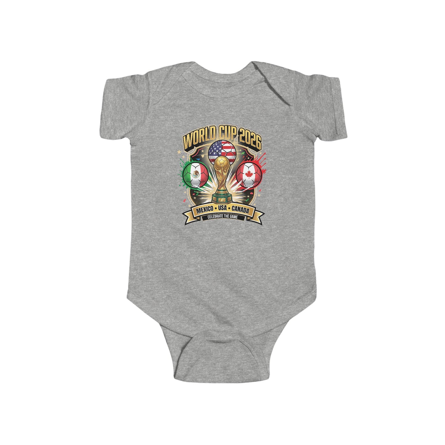 Cute World Cup 2026 Baby Outfit for Little Soccer Fans- Game Day for Future MVP of the Family! gifts, baby shower, Summer Games!