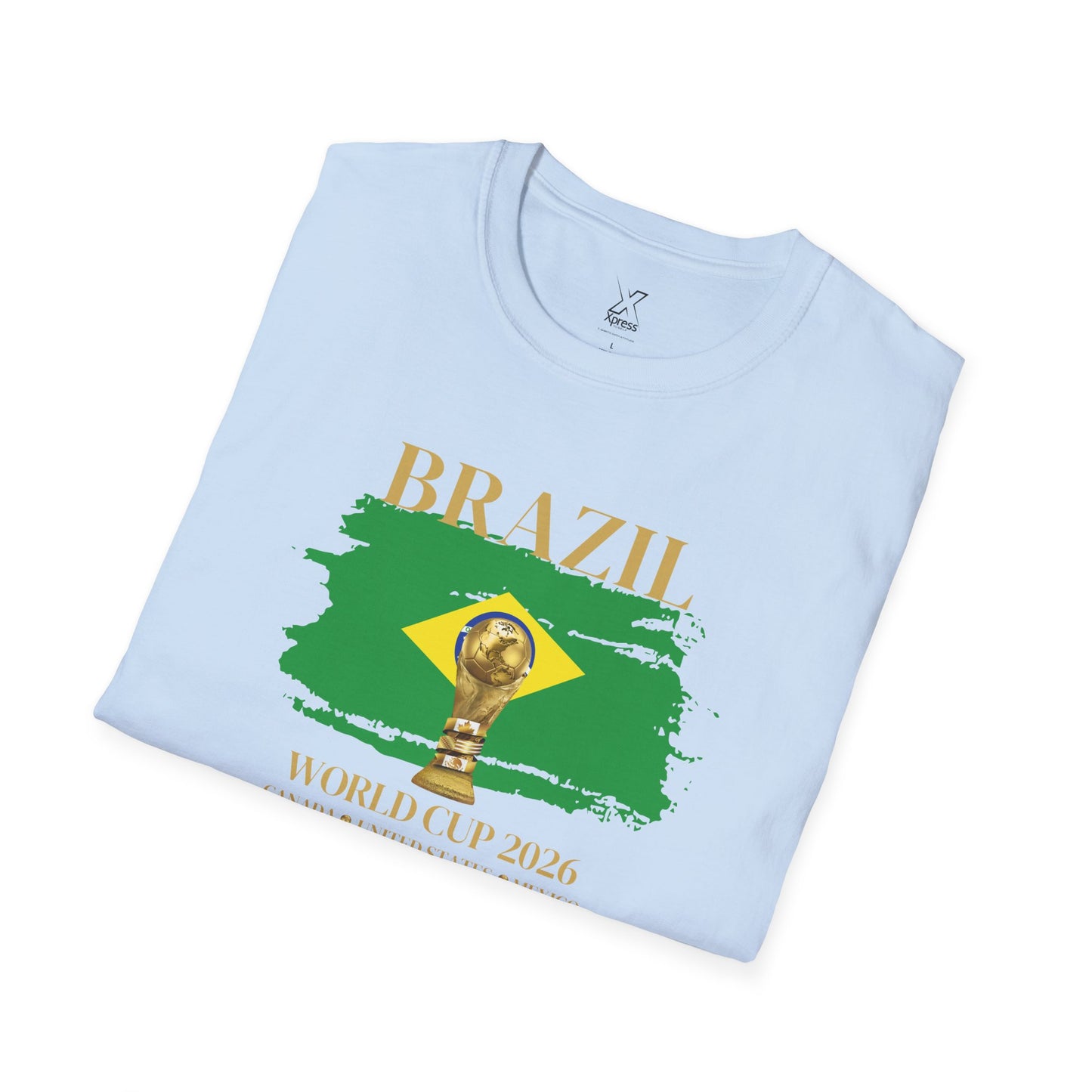 Ignite Your Brazilian Passion with this Brazil World Cup Unisex T-Shirt, Soccer Fan Apparel, Sports Tee, Gift for Football Lovers, 2026 Championship Shirt