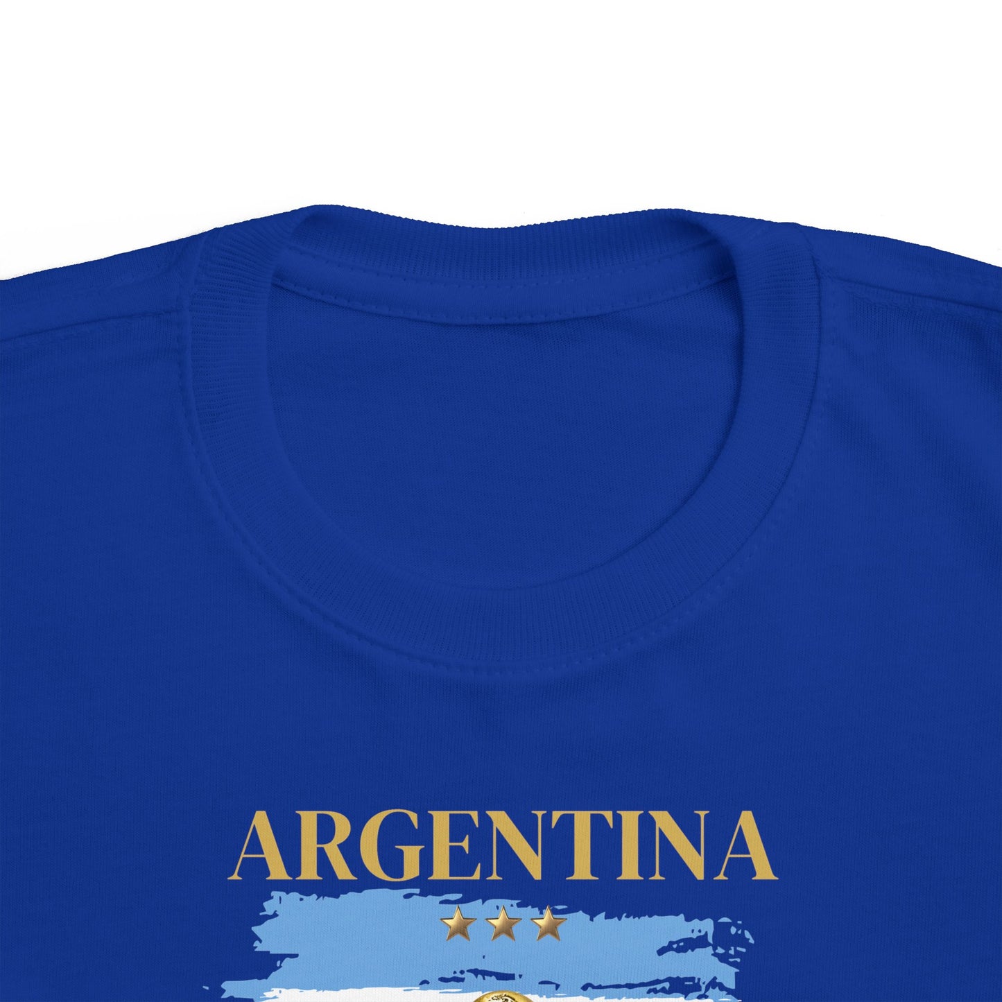 Toddler World Cup Tee, Kids Soccer Shirt, Argentina Fans Gift, Sports Toddler Outfit, Unisex Toddler Short Sleeve, Fine Jersey Tee