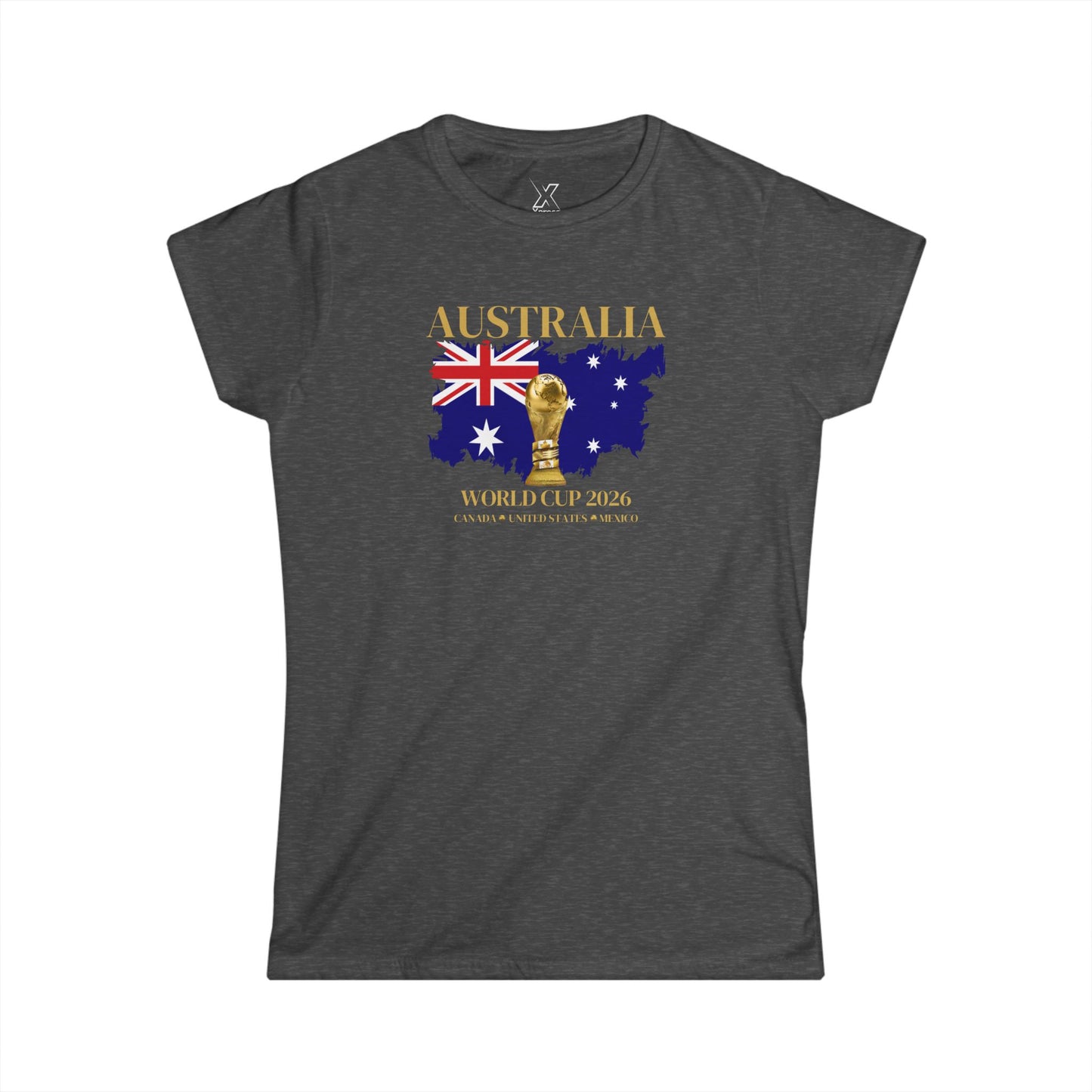 Fierce, Stylish, and Proud! Australia Women’s World Cup Tee. Let's Go Australia!!!