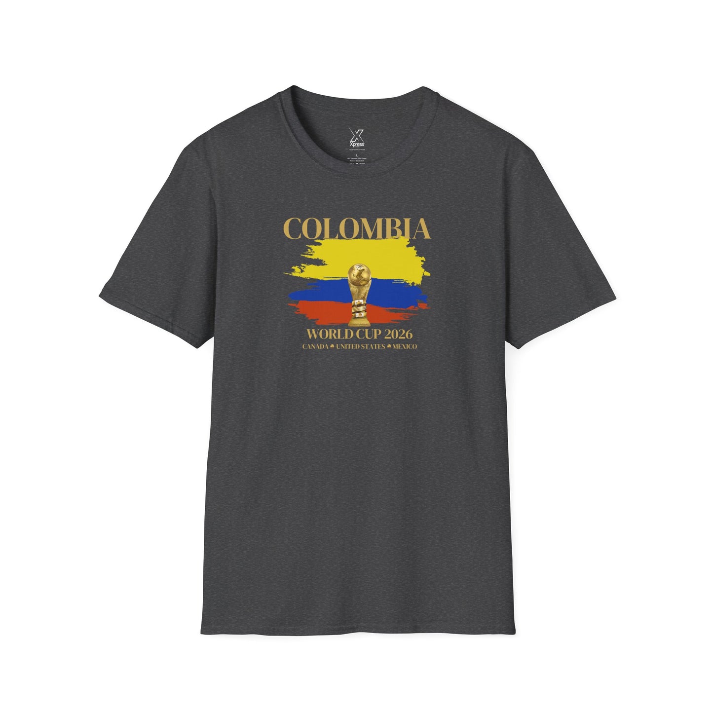 Show Off Your Colombian Pride! The Ultimate Football Fan T-shirt! World Cup 2026 Here We Come!