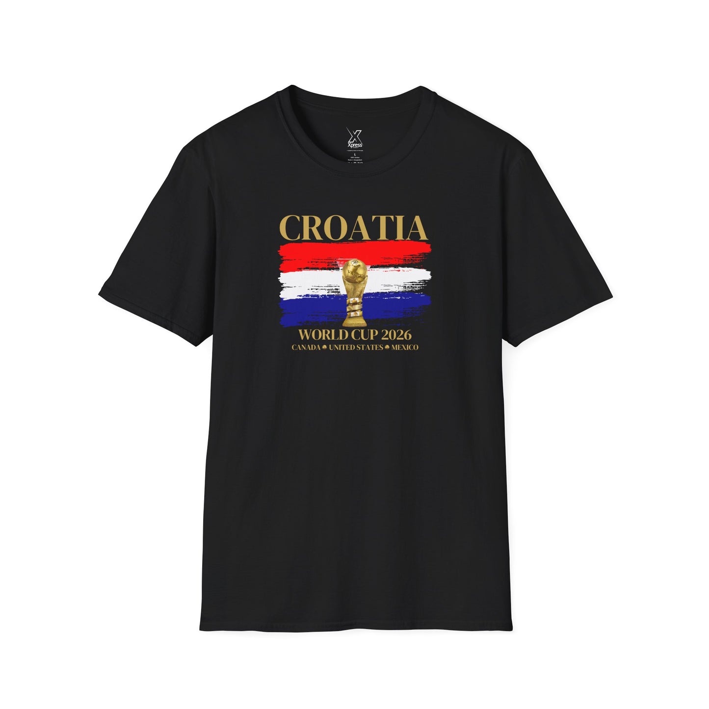 Game On, Croatia! The Ultimate Football Fan T-shirt! World Cup 2026 Here We Come!