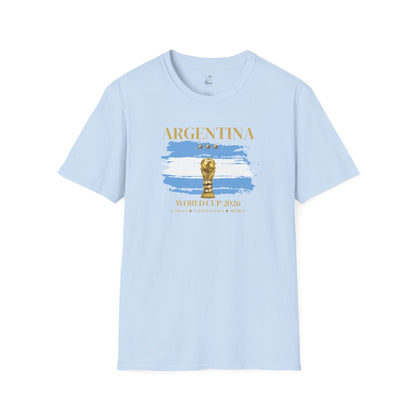Unleash Your Argentine Passion! The Ultimate Football Fan T-shirt! World Cup 2026 Here We Come!