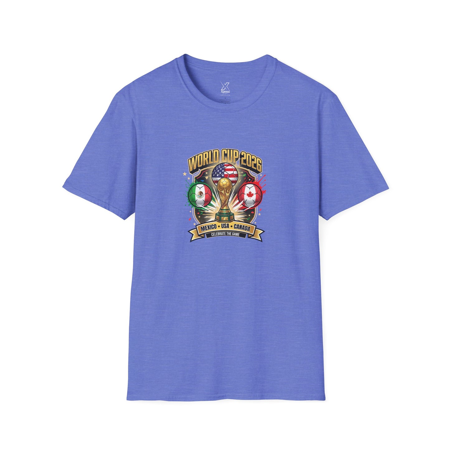 Canada, United States, and Mexico! This World Cup 2026 Is Louder Than Ever! Let's Make History With This Unisex Softstyle T-Shirt!  ALL PRICES INCLUDE SHIPPING WITHIN THE USA.