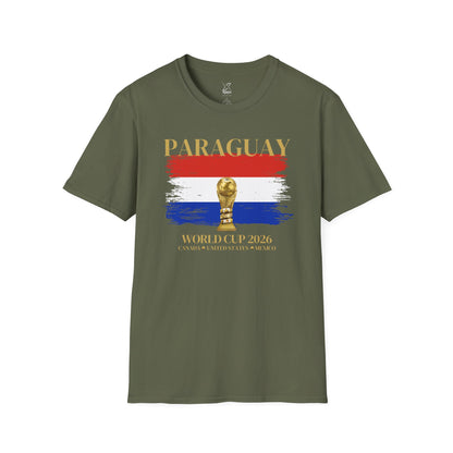 Paraguay Unleash Your Albirroja Pride! The Ultimate Football Fan T-shirt! World Cup 2026 Here We Come!