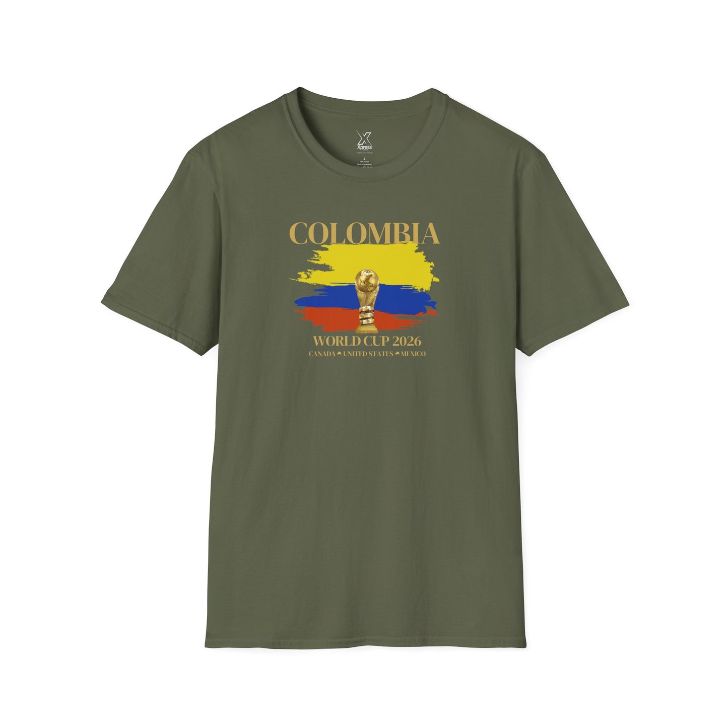 Show Off Your Colombian Pride! The Ultimate Football Fan T-shirt! World Cup 2026 Here We Come!