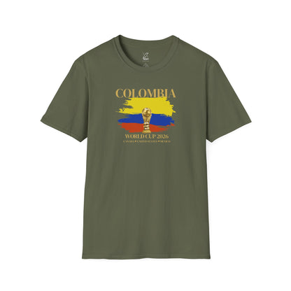 Show Off Your Colombian Pride! The Ultimate Football Fan T-shirt! World Cup 2026 Here We Come!